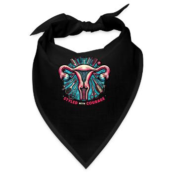 Hysterektomie-operation Zur Wiederherstellung Der - Bandana - Schwarz - Vorne