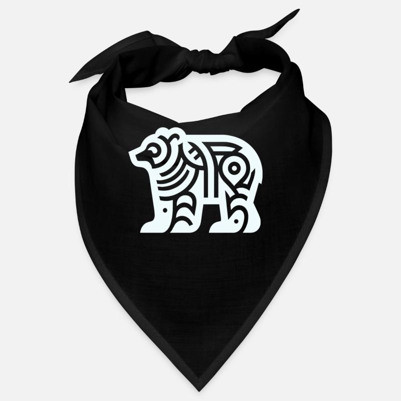 Bear Native American Zodiac Bandana
