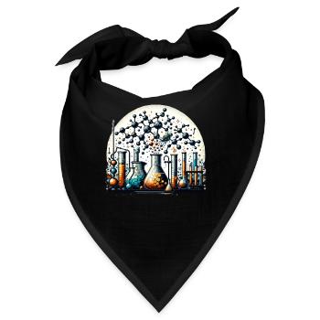 Organische Chemie, Chemiestudenten, Chemie - Bandana - Schwarz - Vorne