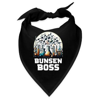 Organische Chemie, Chemiestudenten, Chemie - Bandana - Schwarz - Vorne