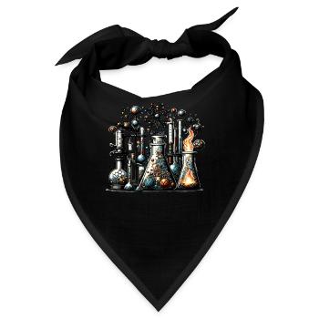 Organische Chemie, Chemiestudenten, Chemie - Bandana - Schwarz - Vorne
