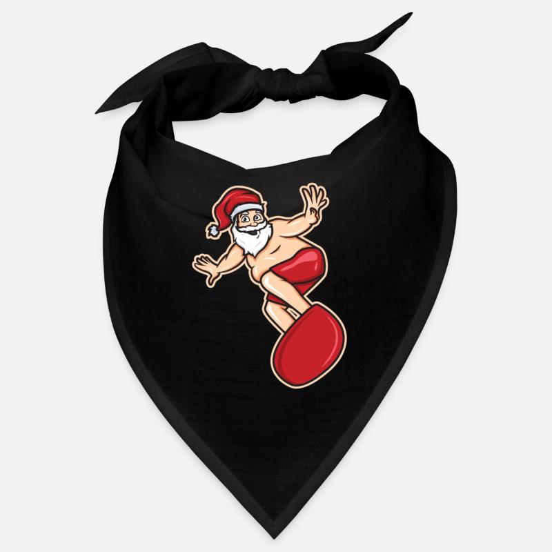 Surfer Weihnachtsmann Bandana
