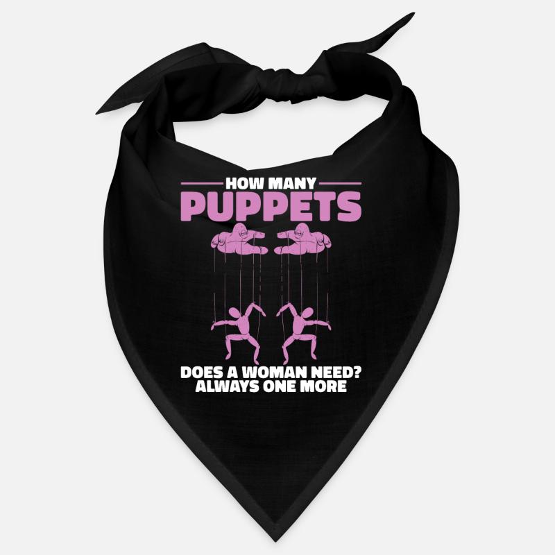 How many puppets does a woman need? Bandana