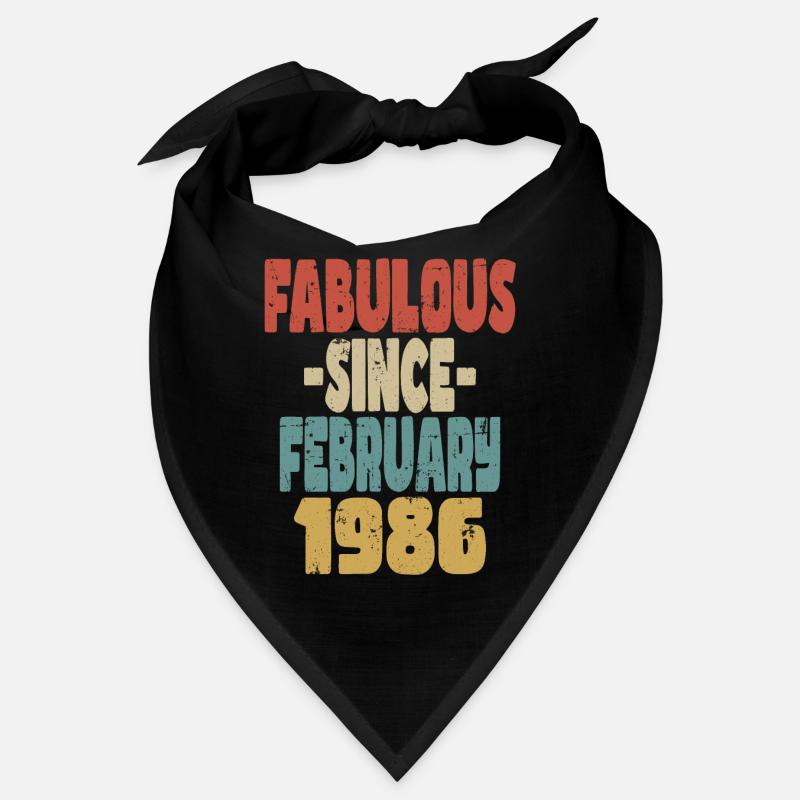Fabuleux Février 1986 Bandana