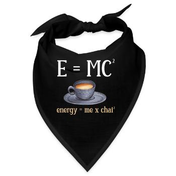 Chai Tee Masala Chai - Bandana - Schwarz - Vorne