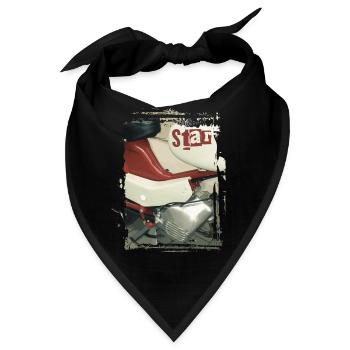 Simson Star - Bandana - Schwarz - Vorne
