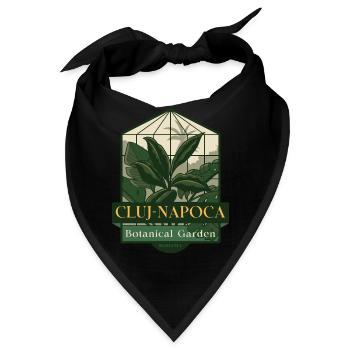 Botanischer Garten Cluj-Napoca - Rumänien - Bandana - Schwarz - Vorne