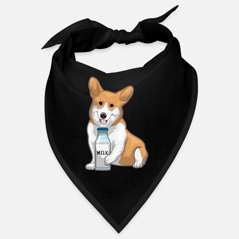 Corgi Milk Bandana