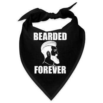 Giftidea Beard Men - Bandana - Schwarz - Vorne