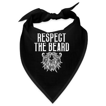 Giftidea Beard Men - Bandana - Schwarz - Vorne
