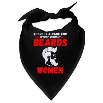 Giftidea Beard Men - Bandana - Schwarz - Vorne