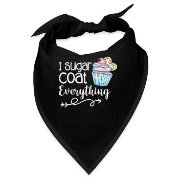 Cupcake - Bandana - Schwarz - Vorne