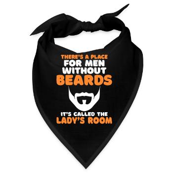 Giftidea Beard Men - Bandana - Schwarz - Vorne