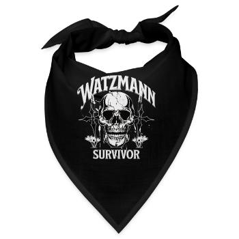 Watzmann - Survivor - Bandana - Schwarz - Vorne
