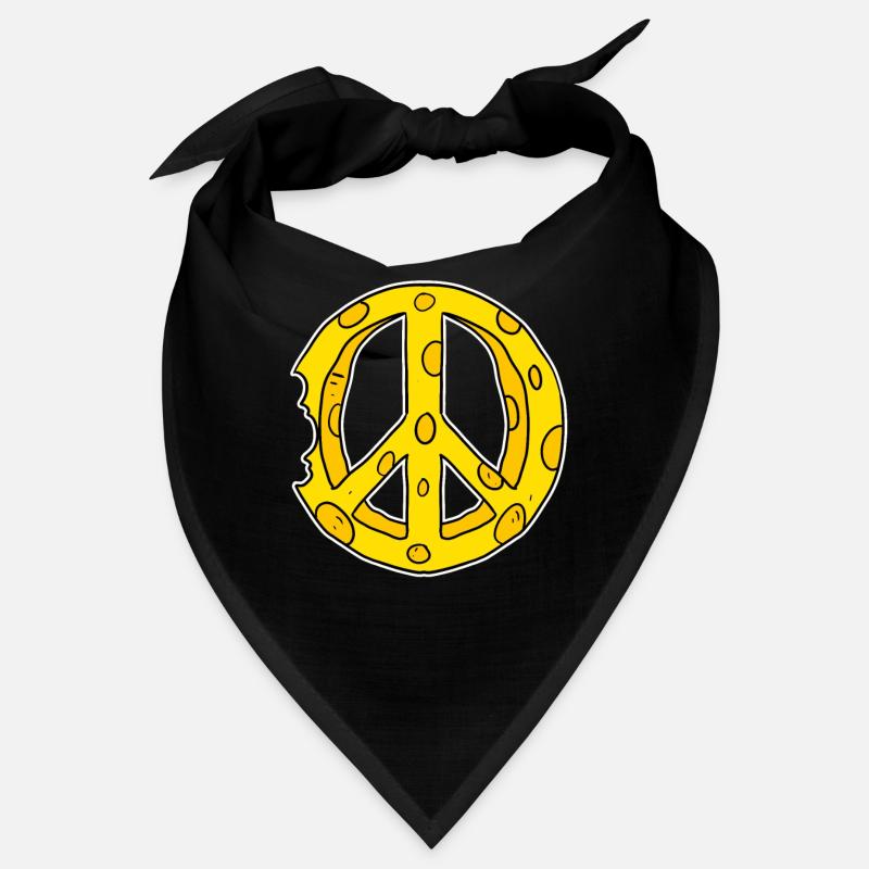 Cheese Peace Peace Bandana