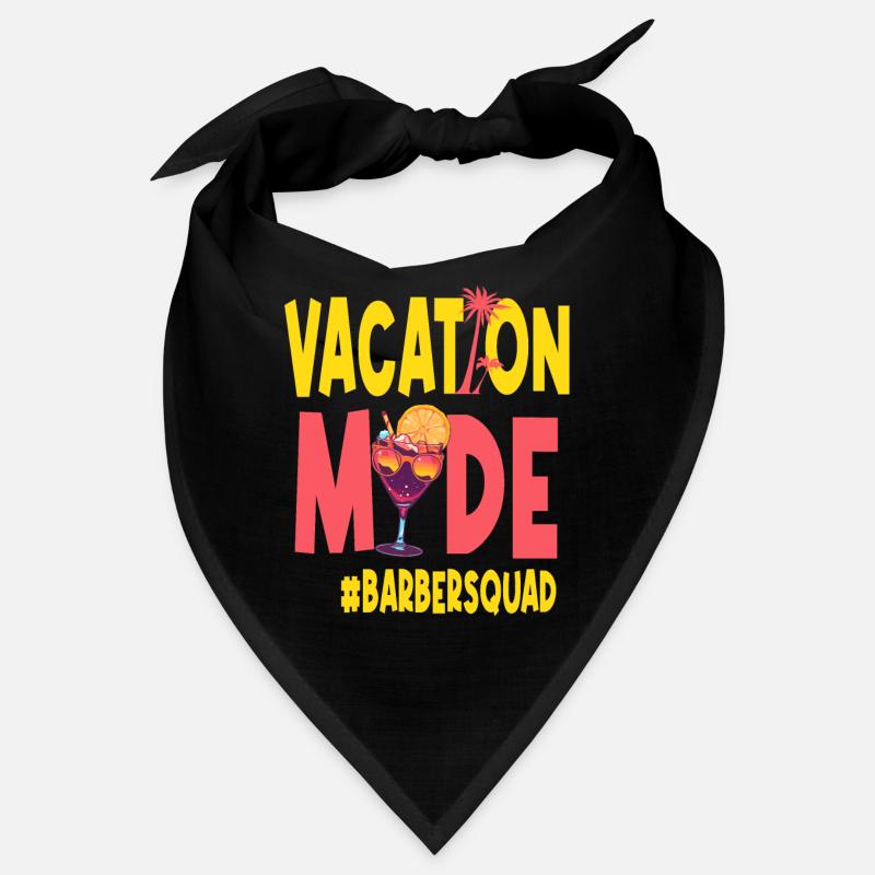 Vacances Vacy Mode Barbersquad Bandana