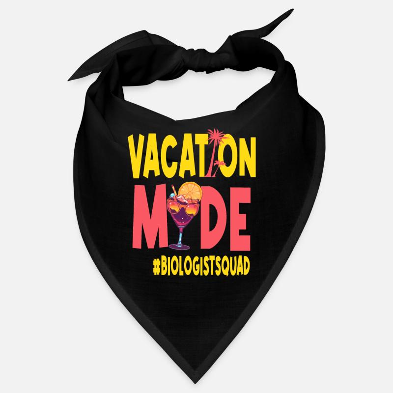 Biologist Vacation Vacy Mode Biologistsquad Bandana