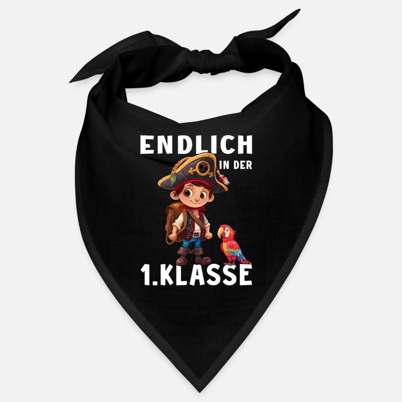 Pirat 1 Klasse Einschulung Piraten Erstklässler Bandana