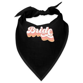 Junggesellin - Bandana - Schwarz - Vorne