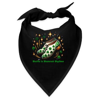 Irish Dancing Ireland Outfit Irish Music - Bandana - Schwarz - Vorne