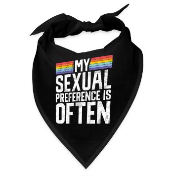 Lesbian Gifts - Bandana - Schwarz - Vorne