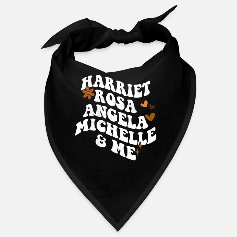 Retro Groovy Melanin Pride Harriet Rosa Angela Bandana