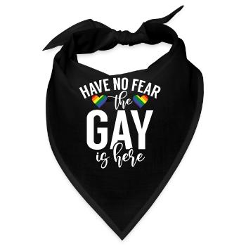 Gay Gifts - Bandana - Schwarz - Vorne