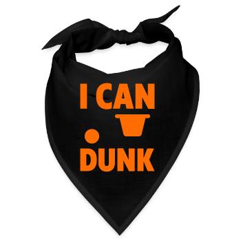 I Can Dunk 2 - Bandana - Schwarz - Vorne