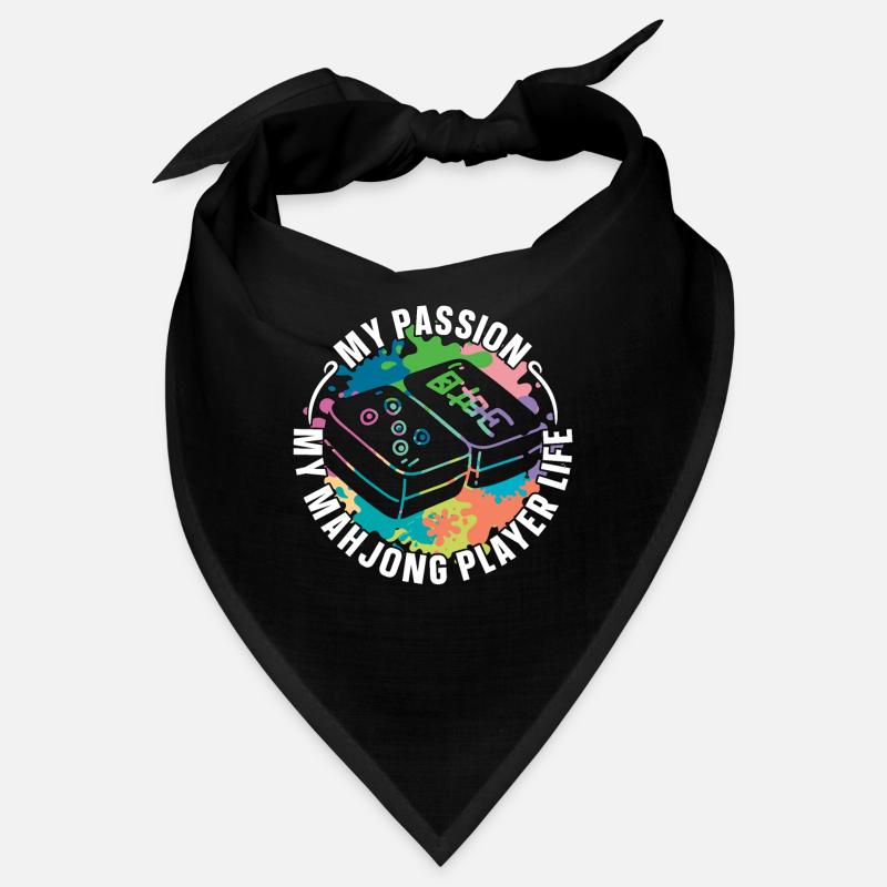 Mahjong Player My Passion My Mahjong Board Game Bandana