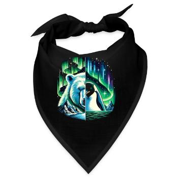 Polarlicht-aurora-verfolger Alaska Wilderness - Bandana - Schwarz - Vorne