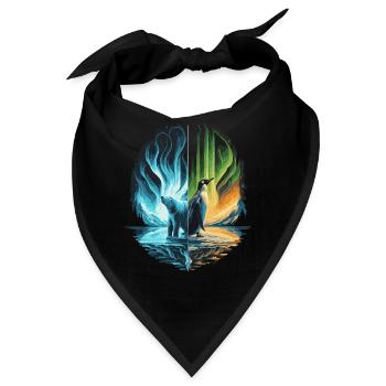 Polarlicht-aurora-verfolger Alaska Wilderness - Bandana - Schwarz - Vorne