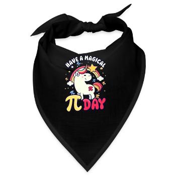 Pi-Tag Einen magischen Pi-Tag haben - Bandana - Schwarz - Vorne