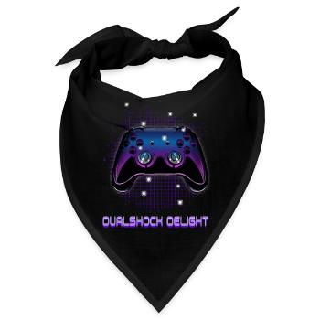 Gamers Video Gaming Geek Console Game Controller - Bandana - Schwarz - Vorne