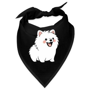 Spitz - Bandana - Schwarz - Vorne