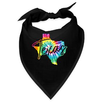 Texas - Bandana - Schwarz - Vorne