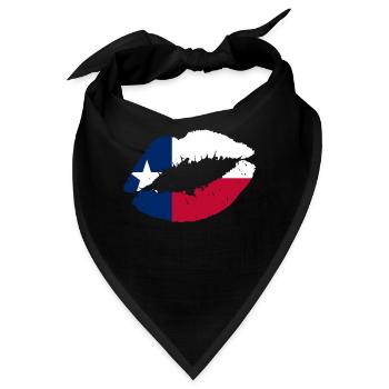 Texas - Bandana - Schwarz - Vorne