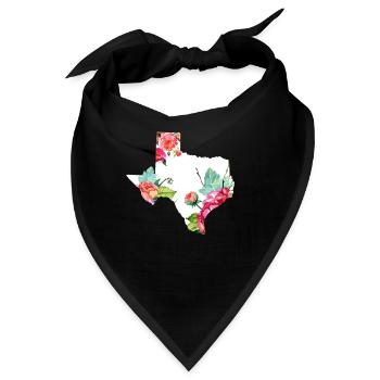 Texas - Bandana - Schwarz - Vorne