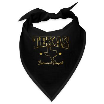 Texas - Bandana - Schwarz - Vorne