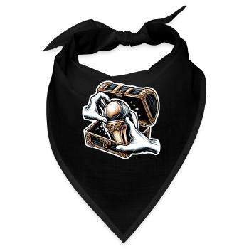 Hüftgelenkersatz Op Hüftchirurgie Post-op - Bandana - Schwarz - Vorne