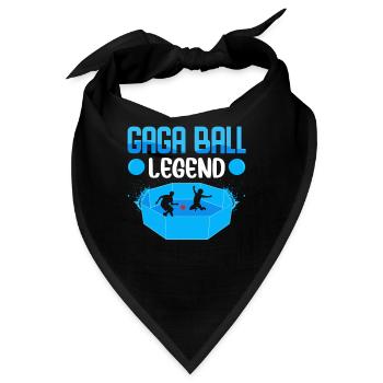 Dodgeball Hexagon Pit Sports Gaga Ball - Bandana - Schwarz - Vorne