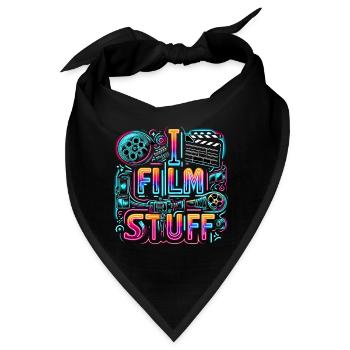I Film Stuff 15 - Bandana - Schwarz - Vorne
