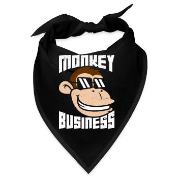 Unfug - Bandana - Schwarz - Vorne