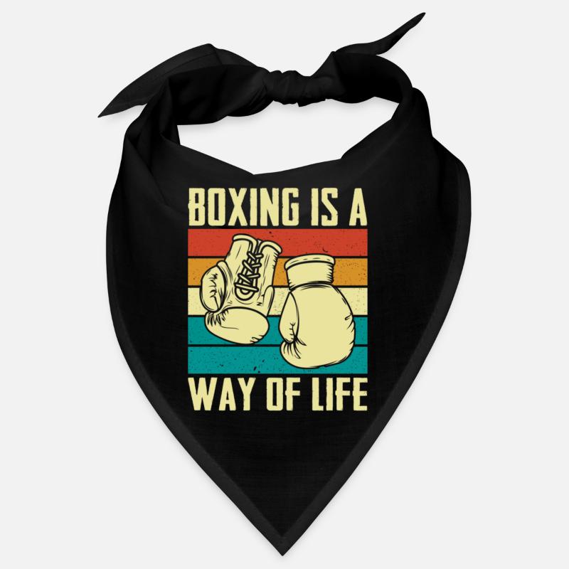 La boxe est un mode de vie Bandana