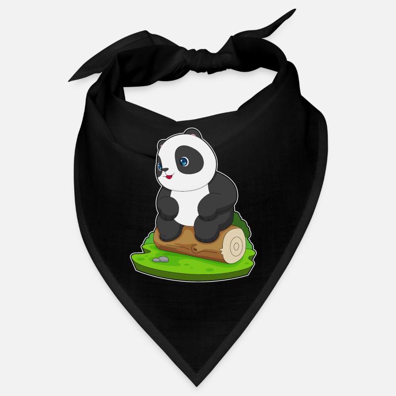 Panda Tree Trunk Bandana