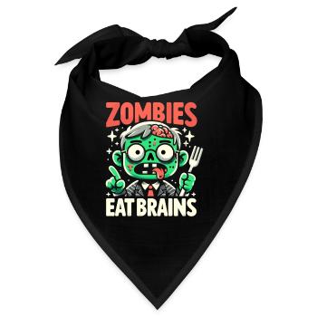 Horrorfilm-fan Zombie-horror Klassischer - Bandana - Schwarz - Vorne