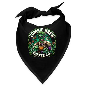 Horrorfilm-fan Zombie-horror Klassischer - Bandana - Schwarz - Vorne