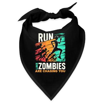 Horrorfilm-fan Zombie-horror Klassischer - Bandana - Schwarz - Vorne
