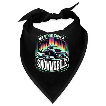 Polarlicht-aurora-verfolger Alaska Wilderness - Bandana - Schwarz - Vorne