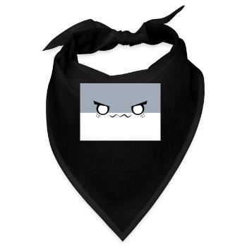 Sacambaspis Uralter Fisch Meme Dämonisch - Bandana - Schwarz - Vorne