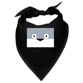 Sacambaspis Uralter Fisch Meme Überrascht - Bandana - Schwarz - Vorne